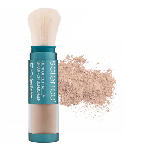 Colorescience EnviroScreen Protection Brush-On Shield SPF 50 - Fair, 6g/0.2 oz Colorescience EnviroScreen Protection Brush-On Shield SPF 50 - Deep on white background