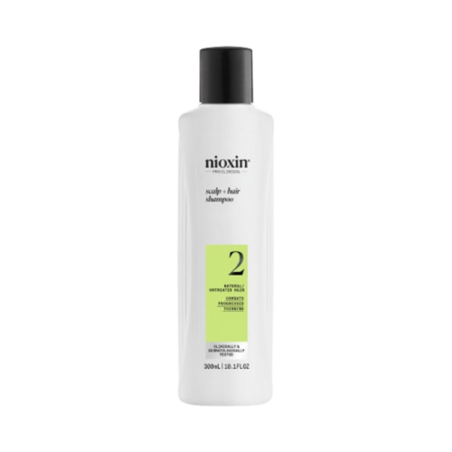 NIOXIN System 2 Scalp + Hair Shampoo - Hair Thickening Shampoo, 300ml/10 fl oz NIOXIN System 2 Scalp + Hair Shampoo - Hair Thickening Shampoo on white background