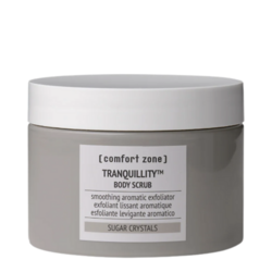 Tranquility Body Scrub on white background