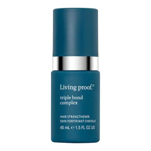 Living Proof Triple Bond Complex Leave-in Hair Treatment, 45ml/1.52 fl oz Living Proof Triple Bond Complex Leave-in Hair Treatment on white background