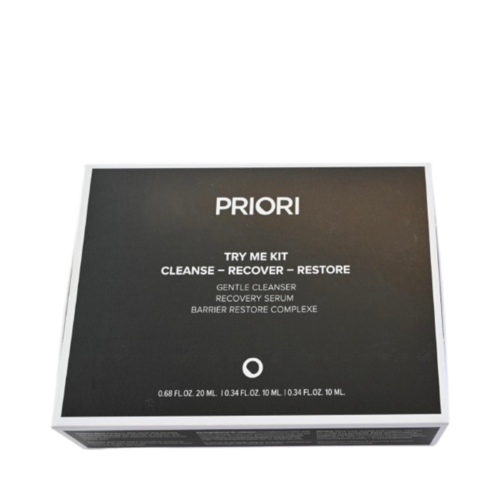 Priori Try Me Kit, 1 set Priori Try Me Kit on white background