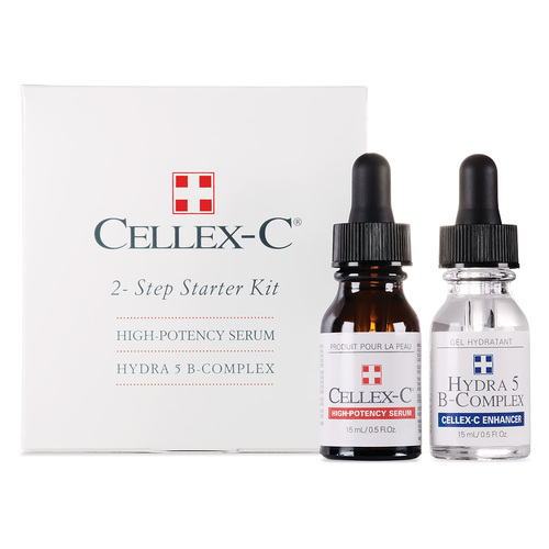 Cellex-C Two Step Starter Kit - High Potency Serum, 1 set Cellex-C Two Step Starter Kit - High Potency Serum on white background