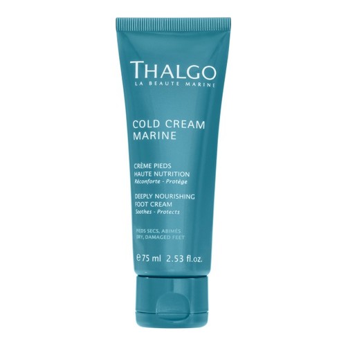 Thalgo Deeply Nourishing Foot Cream, 75ml/2.5 fl oz Thalgo Deeply Nourishing Foot Cream on white background