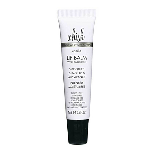Whish Vanilla Lip Balm, 15ml/0.5 fl oz Whish Vanilla Lip Balm on white background