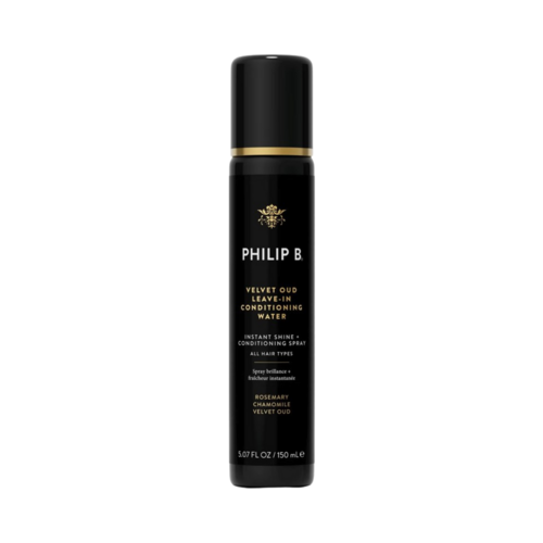 Philip B Botanical Velvet Oud Leave-In Conditioning Water, 150ml/5.07 fl oz Philip B Botanical Velvet Oud Leave-In Conditioning Water on white background