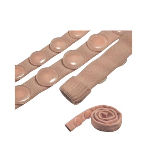 Pedifix Visco-GEL Digital Pad Strip - Large-Xlarge-20mx24, 1 sets Pedifix Visco-GEL Digital Pad Strip - Large-Xlarge-20mx24 on white background