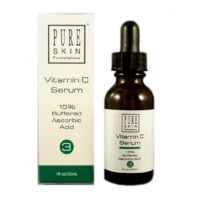 Pure Skin Formulations  on white background