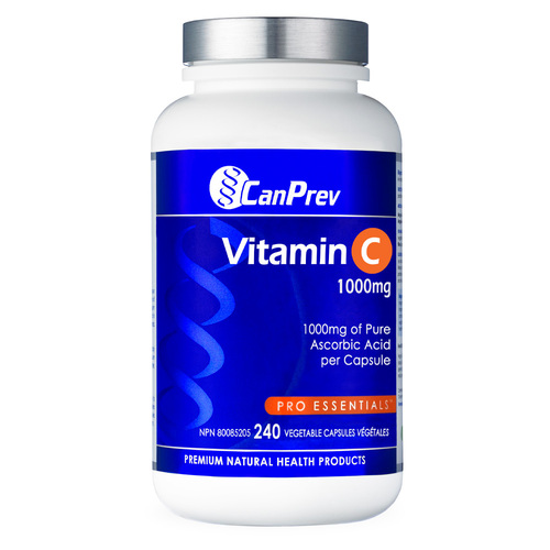 CanPrev Vitamin C Capsules, 240 capsules CanPrev Vitamin C Capsules on white background