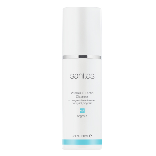 Sanitas Vitamin C Lactic Cleanser on white background