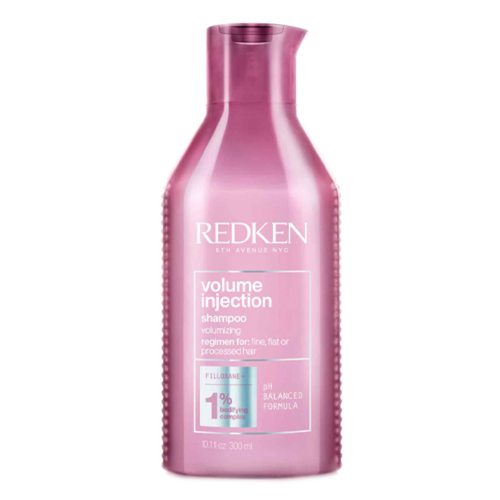 Redken Volume Injection Shampoo, 300ml/10.1 fl oz Redken Volume Injection Shampoo on white background