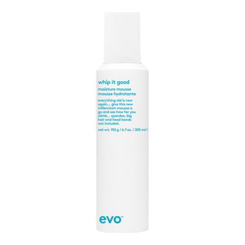 Evo Whip It Good Moisture Mousse, 200ml/6.7 fl oz Evo Whip It Good Moisture Mousse on white background