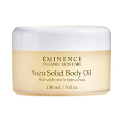 Yuzu Solid Body Oil on white background