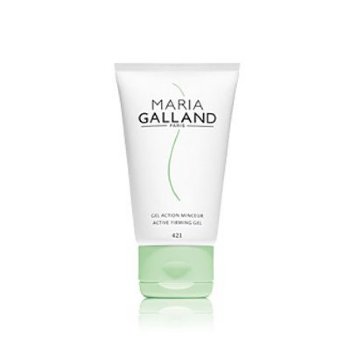 Maria Galland  on white background