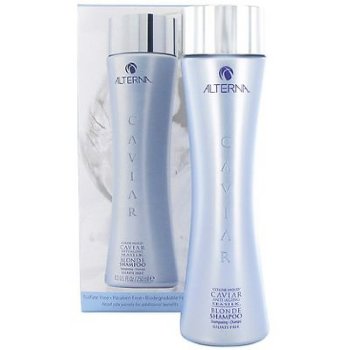 Alterna Caviar Anti-Aging Seasilk Blonde Shampoo 8.5 oz Alterna on white background