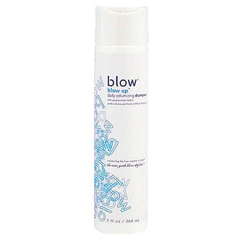 Blow  on white background