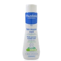 Mustela Multi-Sensory Bubble Bath 200mL, 6.7 oz Mustela on white background