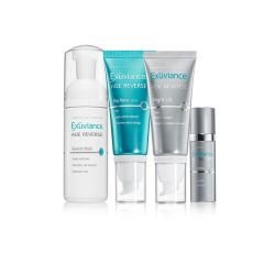 Exuviance  on white background
