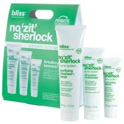 Bliss no zit sherlock complete acne system Bliss on white background