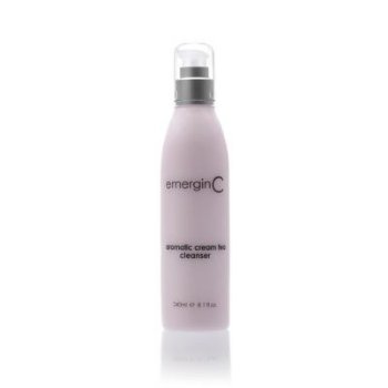 emerginC aromatic cream tea cleanser 240 mL emerginC on white background