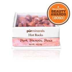 Pur Minerals  on white background