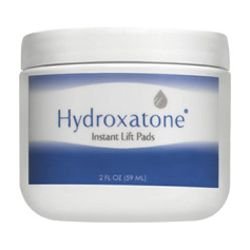 Hydroxatone Instant Lift Pads 59ml, 2 oz Hydroxatone on white background