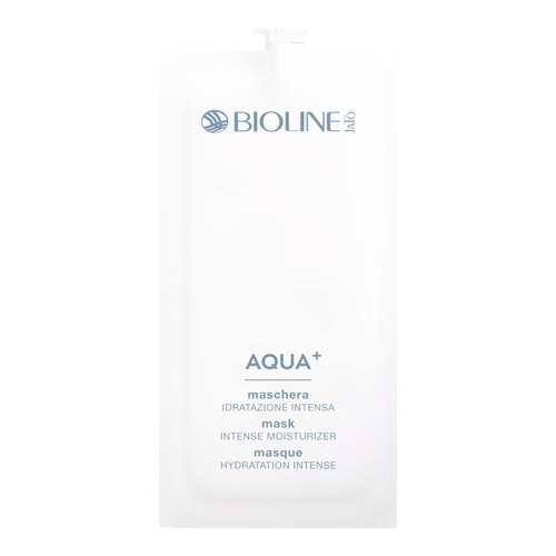Bioline AQUA+ Mask Intense Moisturizer, 10 x 20ml/0.7 fl oz Bioline AQUA+ Mask Intense Moisturizer on white background