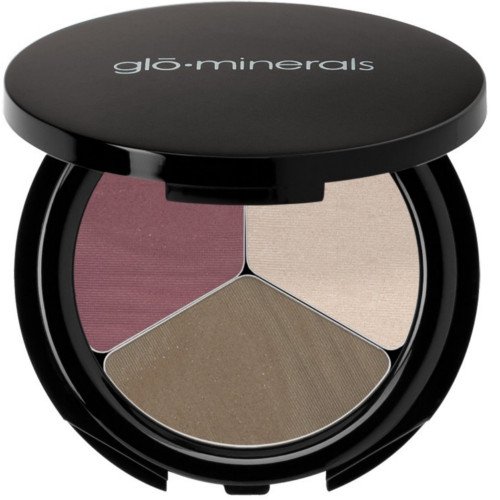 gloMinerals Eye Shadow Trio - Napoli, 3.4g/0.12 oz gloMinerals gloEye Shadow Trio - Amethyst on white background