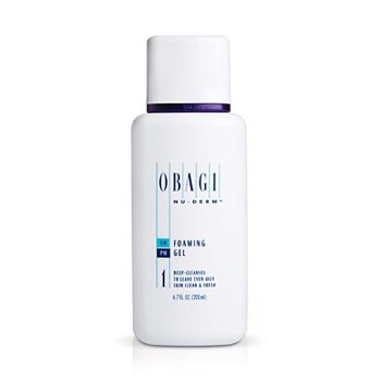 Obagi Nu-Derm Foaming Gel, 200 mL, 6.7 oz Obagi on white background