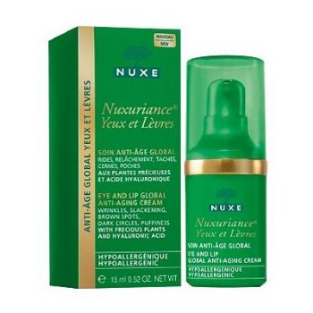 Nuxe  on white background