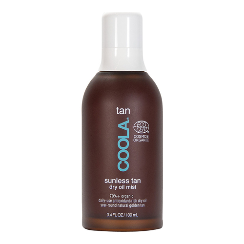 Coola Organic Sunless Tan Dry Oil Mist, 100ml/3.4 fl oz Coola Organic Sunless Tan Dry Oil Mist on white background