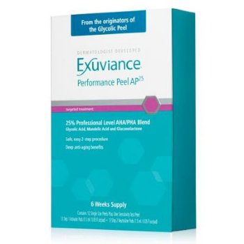 Exuviance  on white background