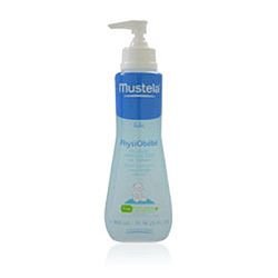 Mustela  on white background
