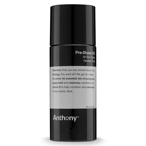 Anthony Logistics Pre Shave Oil, 60ml/2 fl oz Anthony Logistics Pre Shave Oil on white background