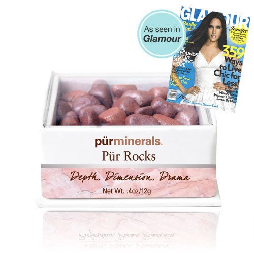 Pur Minerals  on white background