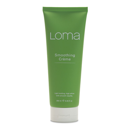 Loma Organics Smoothing Creme on white background