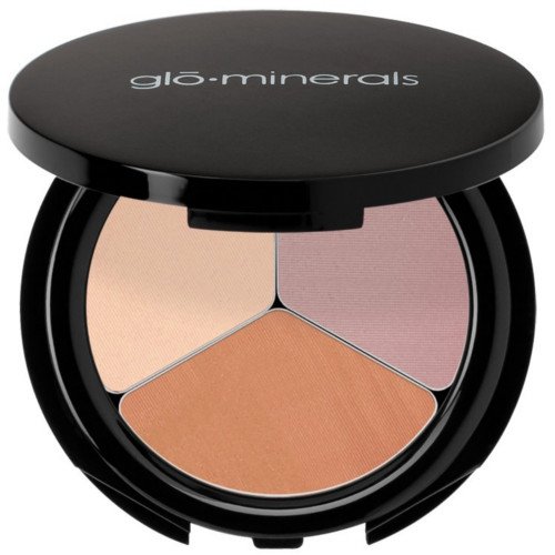 gloMinerals Eye Shadow Trio - Napoli, 3.4g/0.12 oz gloMinerals gloEye Shadow Trio - Amethyst on white background