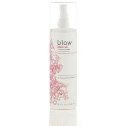 Blow  on white background
