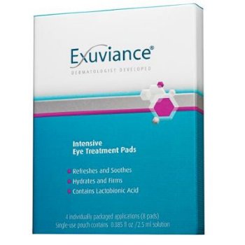 Exuviance  on white background
