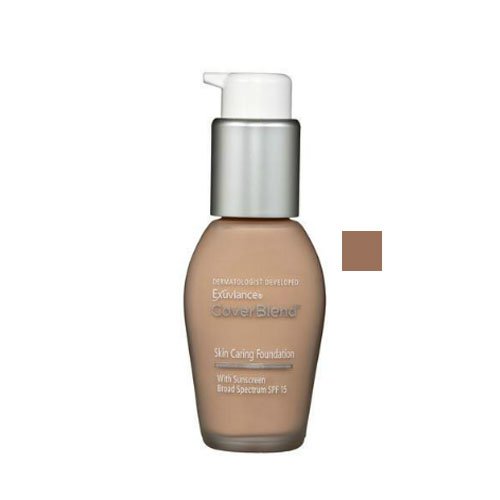 Exuviance Skin Caring Foundation SPF 20 - Honey Sand, 30ml/1 fl oz Exuviance Skin Caring Foundation SPF 20 - Classic Beige on white background