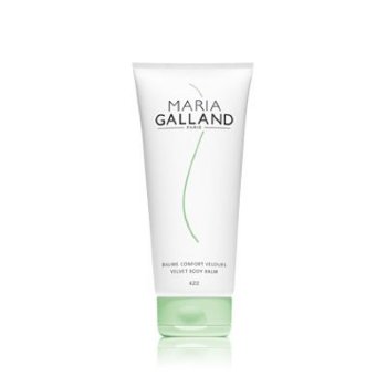 Maria Galland  on white background